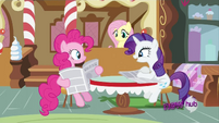Pinkie expresses her new blank stare