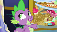 Spike "I spent the night outdoors" S8E24