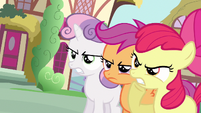 "To fool with the Cutie Mark Crusaders!"