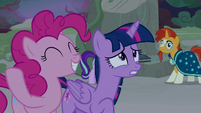 Twilight Sparkle looking distressed S7E25