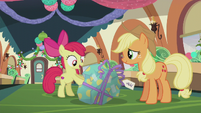 Apple Bloom "your first Pie Hearth's Warmin' present ever!" S5E20