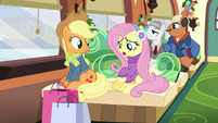 Fluttershy "gifts for Spike or Rainbow Dash" MLPBGE