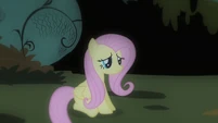 Fluttershy in the Everfree Forest.