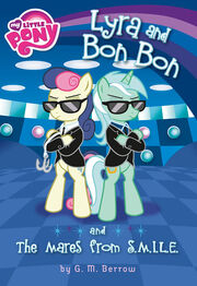 Lyra and Bon Bon and the Mares from SMILE book cover