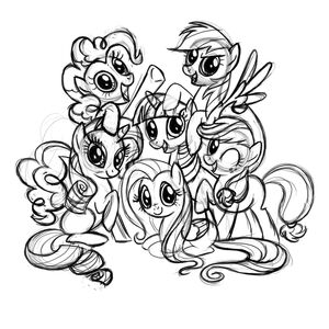 Main Cast Sketch