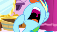 Rainbow Dash yawning S5E13