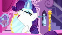 Rarity apologizing to Opal S5E13