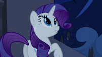 Rarity gives Fluttershy direction S4E03