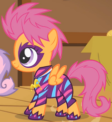 Scootaloo Show Stoppers outfit S01E18