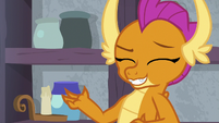 Smolder "but one whiff, and I was" S8E11