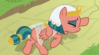 Somnambula collapses to the ground S9E24