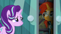 Sunburst thinks for a moment S6E1