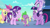 Twilight "Spike, you're a genius!" S6E1