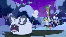 Winterchilla suddenly growling MLPBGE.png