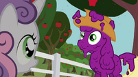 Applejack covered in grape juice S2E05