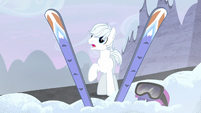 Double Diamond discovers his old skis S5E2