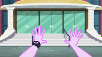 First-person view of Starlight Glimmer's hands EGS3