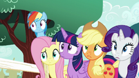 Main five surprised by Pinkie again S5E19