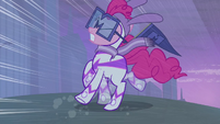 Pinkie Pie skidding to a halt S4E06