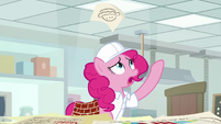 Pinkie Pie tosses classic gag sheet S9E14