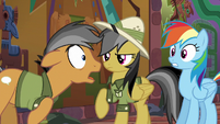 Quibble Pants panicked "what?!" S6E13