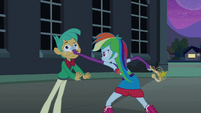 Rainbow Dash fends off Snails EG