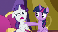 Rarity "but now I have to share him!" S9E19