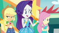 Rarity "called the Rainbooms" EGROF