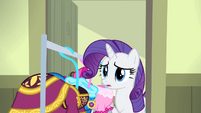 Rarity bringing in the dresses S4E19