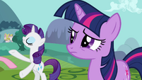 Rarity they'll be along S3E10