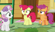 S06E04 Apple Bloom przedstawia Znaczkowej Lidze swoje czarne mysli