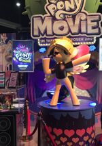 Songbird Serenade statue on display at San Diego Comic Con 2017