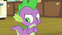 Spike "ponies say that, right?" S8E10