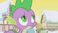 Spike worried about the arguing ponies S1E11