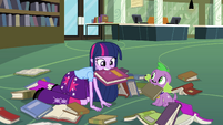 umm, Twilight, other people would want to read that. I don't think they now, after you've gotten your germs all over it