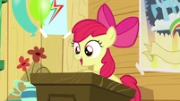 "This meeting of the Cutie Mark Crusaders is now in session! Who wants to do roll-call?"