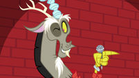 Discord winking to the audience S5E7