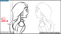 EG3 animatic - Sunset looks at her reflection