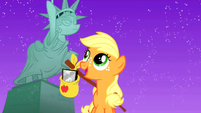 Filly Applejack in Manehattan 3 S01E23.png (418 KB) The Cutie Mark Chronicles