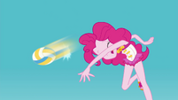 Pinkie Pie spiking the volleyball EGFF