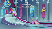 Princess Luna explains to the Mane Six S9E1