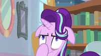 Starlight pulling down on her face S9E20