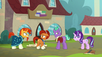 Stellar and Firelight look at their angered children S8E8