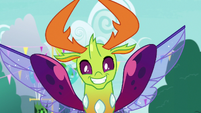 Thorax grinning widely S7E15