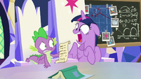 Twilight Sparkle shocked -what-!- S9E4