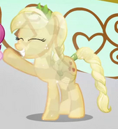 Applejack als Kristallpony