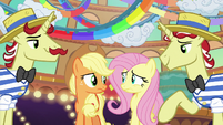 Applejack and Fluttershy having second thoughts S6E20