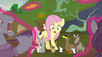 Fluttershy --for the sake of these cute and cuddly guys!-- S5E23