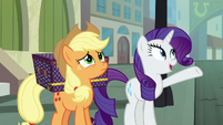 Rarity "you're in the big city now" S5E16