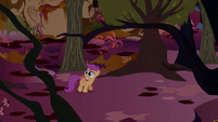 Scootaloo walking in the woods S3E6